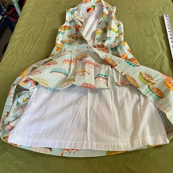 RARE Fervour Pie Dress ModCloth Size Small Lined - Picture 16 of 16